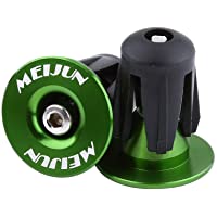 Tapón de manillar de aluminio- para manillar de bicicleta- ciclismo- MTB carretera- 2 unidades